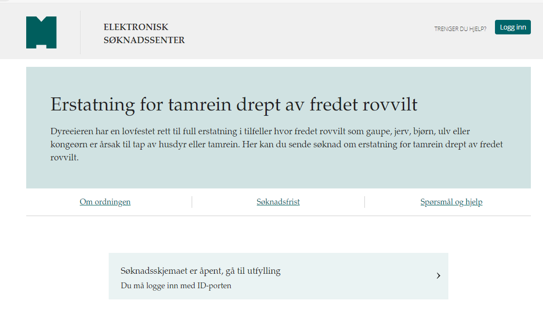 Nå Kan Du Søke Rovvilterstatning Statsforvalteren I Troms Og Finnmark 