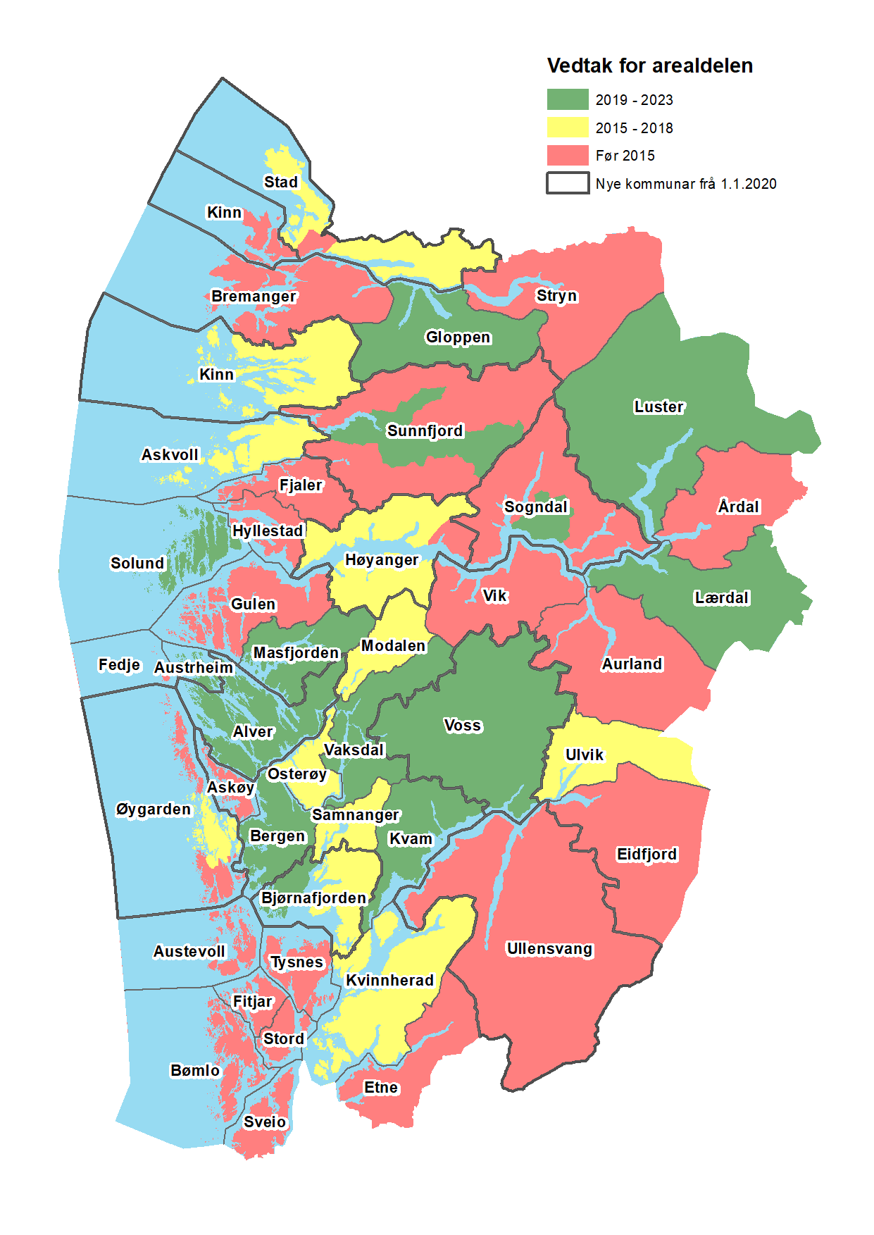 Revisjon Av Kommuneplanar I Vestland | Statsforvaltaren I Vestland