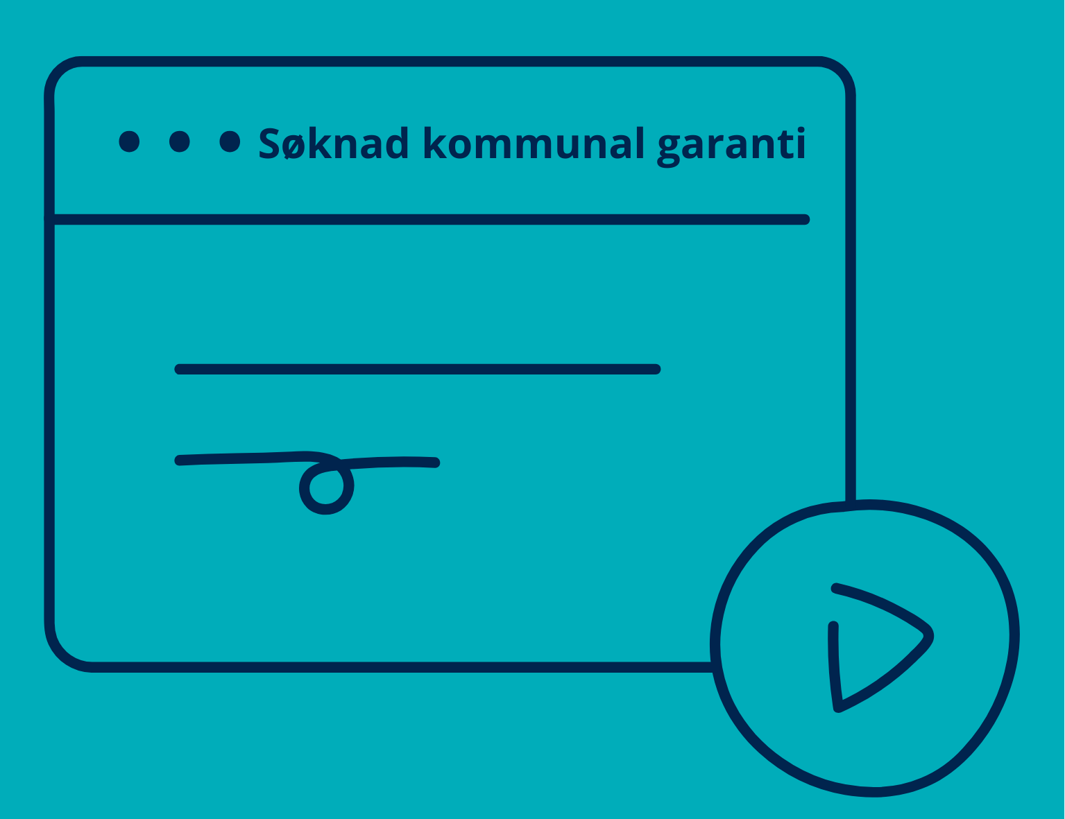 Kommunene kan nå sende søknad om godkjenning av kommunal garanti via