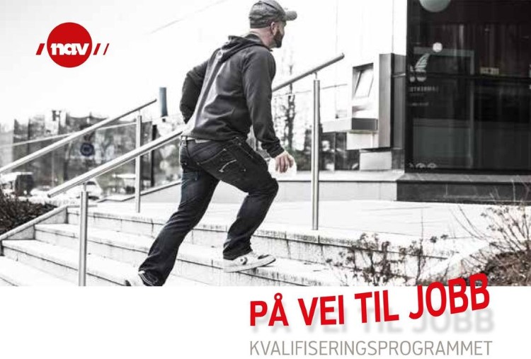 På vei til jobb Foto: Arbeids- og velferdsdirektoretat / Arbeids- og velferdsdirektoratet. k